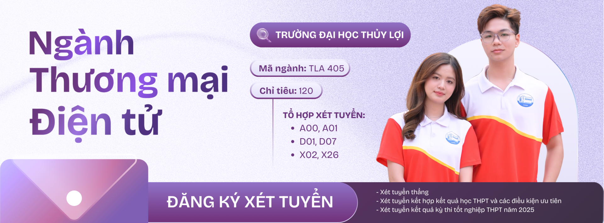 ng&agrave;nh Thương mại điện tử Đại học Thủy Lợi